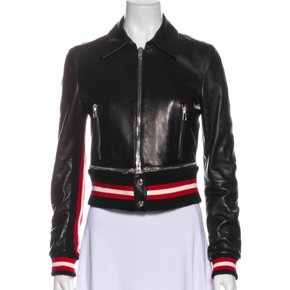 GIVENCHY (Limited Edition) Leather Biker Jacket   *As Seen On Kylie Jenner - Picture 1 of 9